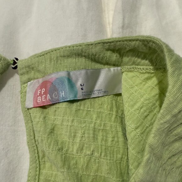 Free People I'm Still Obsessed Sleeveless Mini Dress (Misty Path) - Picture 5 of 5